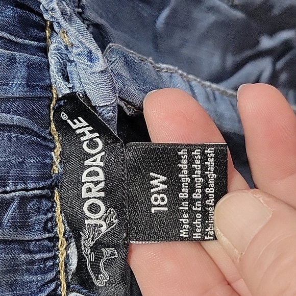 Jordache shorts size 18 (fit like a 14) - Picture 4 of 7